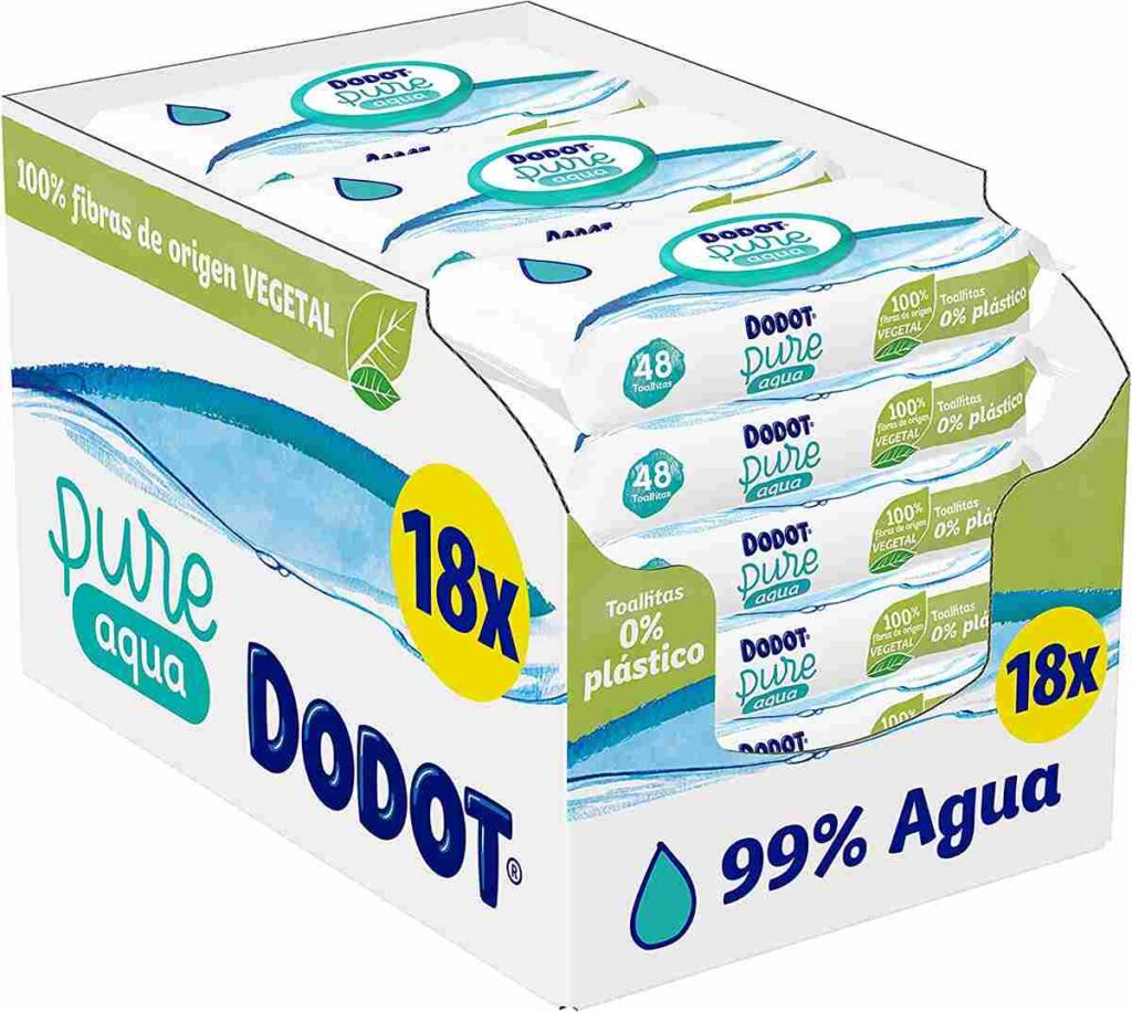 toallitas dodot aqua pure